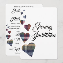 Tartan Evening-inbjudan Inbjudningar