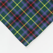 Tartan Fleece Blanket i Gala Vatten