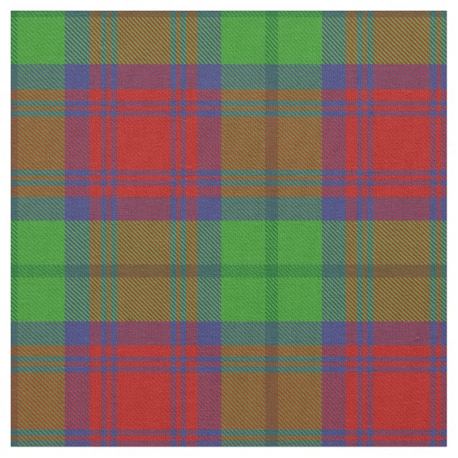 Tartan för Cranston klanklänning Tyg (Närbild)