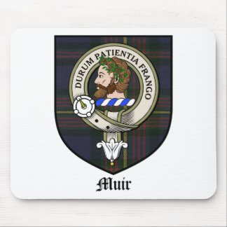 Tartan för emblem för Muir klanvapensköld Musmatta