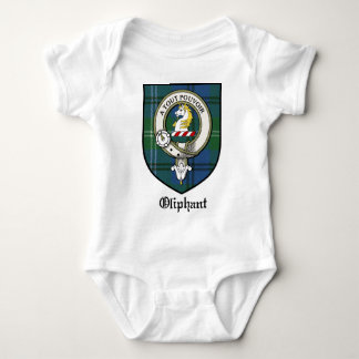 Tartan för emblem för Oliphant klanvapensköld Tee