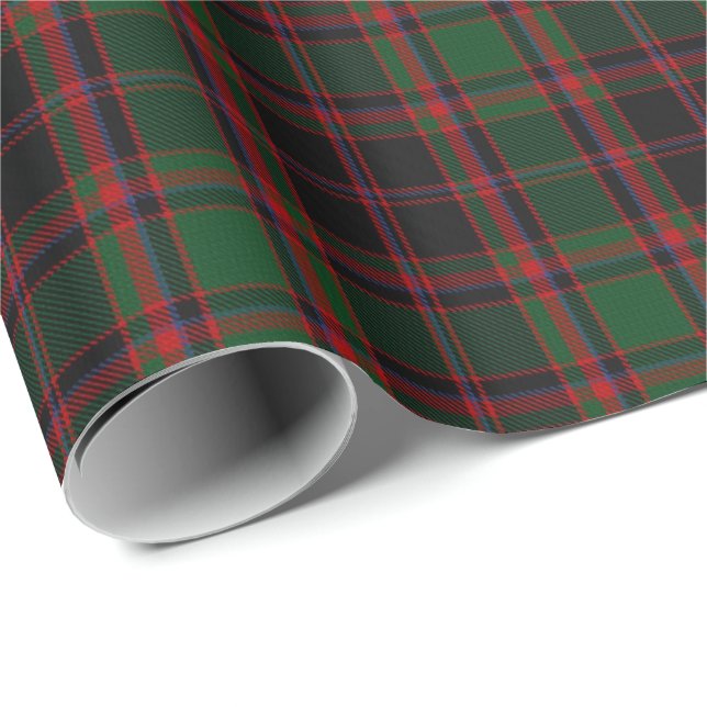 Tartan för jakt för klanCummingCummings skotsk Presentpapper (Rullad Hörn)