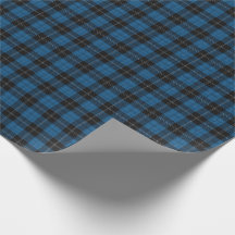 Tartan för jakt för klanRamsay blått