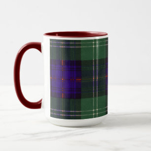 Tartan för kilt för Dodd klanpläd skotsk Mugg