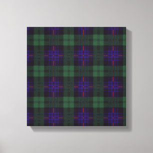 Tartan för kilt för Fairbairn klanpläd skotsk Canvastryck