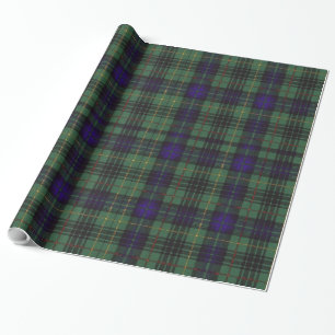Tartan för kilt för kockklanpläd skotsk presentpapper