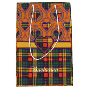 Tartan för kilt för pläd för Buchanan familjkl