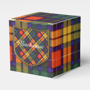Tartan för kilt för pläd för Buchanan familjkl Presentaskar