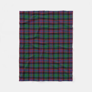 Tartan för klanAlexander jakt Fleecefilt
