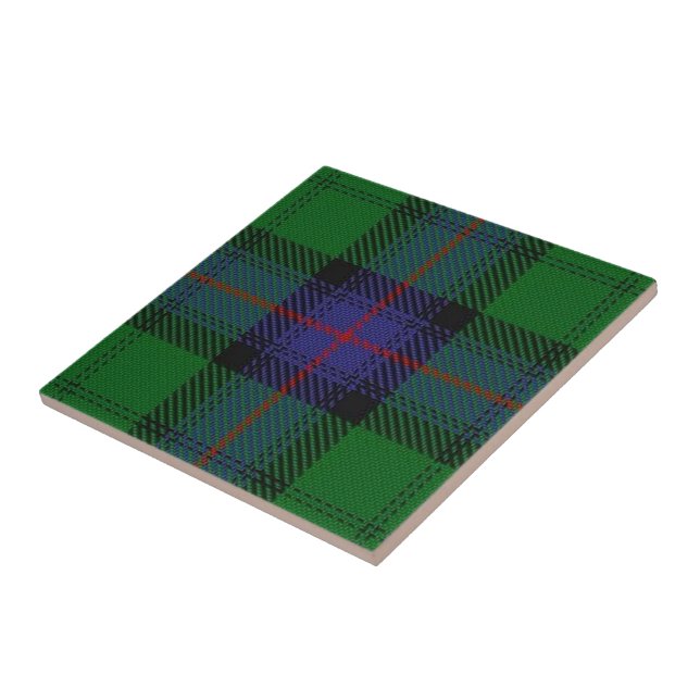 Tartan för klanArmstrong skotsk uttryck Kakelplatta (Sidan)