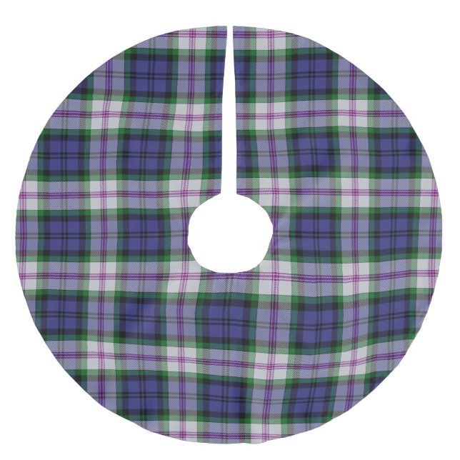 Tartan för klanBaird klänning Julgransmatta Borstad Polyester (Framsidan)