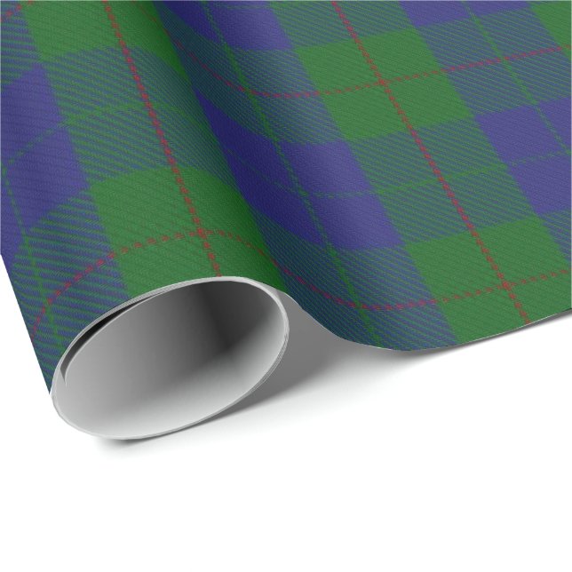 Tartan för klanBarclay skotsk jakt Presentpapper (Rullad Hörn)