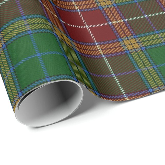 Tartan för klanBaxter skott Presentpapper (Rullad Hörn)