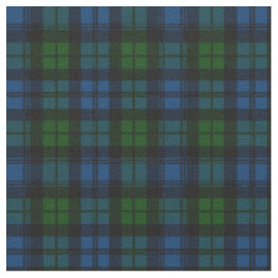 Tartan för klanCampbell militär Tyg