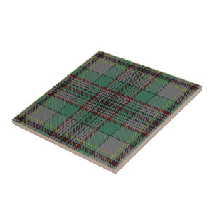 Tartan för klanCraig skotsk uttryck Kakelplatta