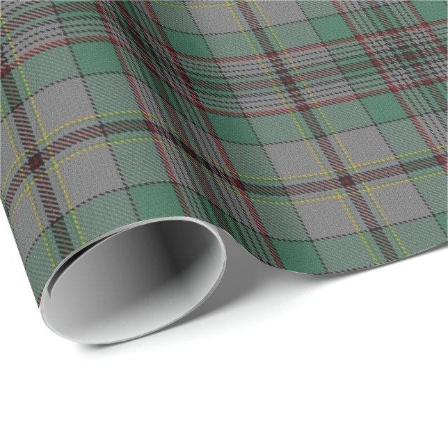 Tartan för klanCraig skott Presentpapper (Rullad Hörn)