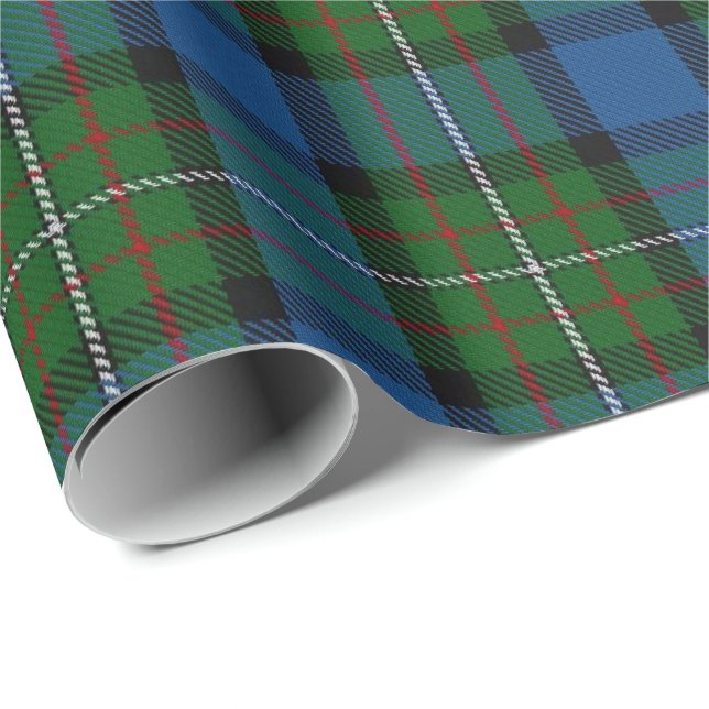 Tartan för klanFerguson Fergusson skott Presentpapper (Rullad Hörn)