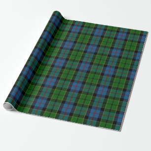 Tartan för klanForsyth Forsythe skott Presentpapper