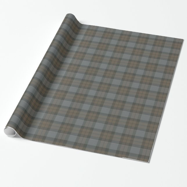 Tartan för klanFraser jakt Presentpapper (Utrullad)