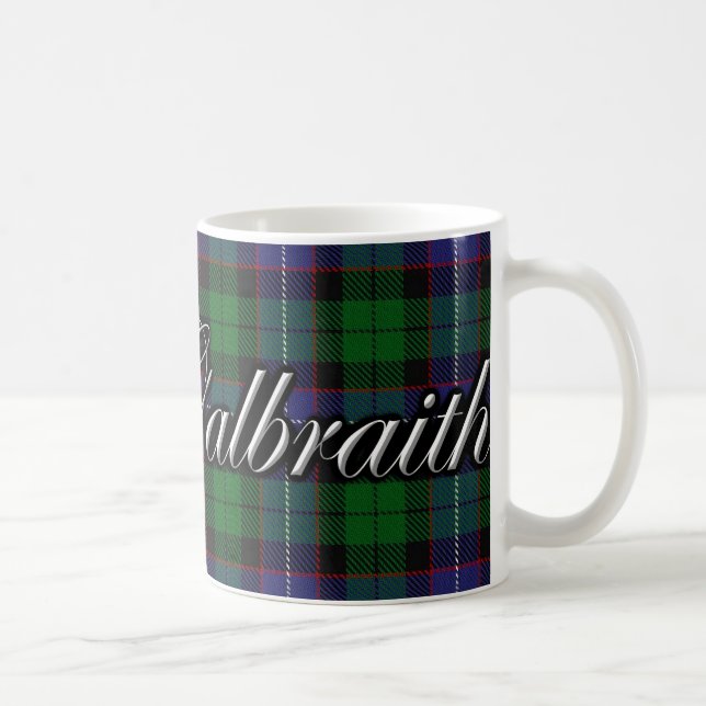 Tartan för klanGalbraith klassiker Kaffemugg (Höger)