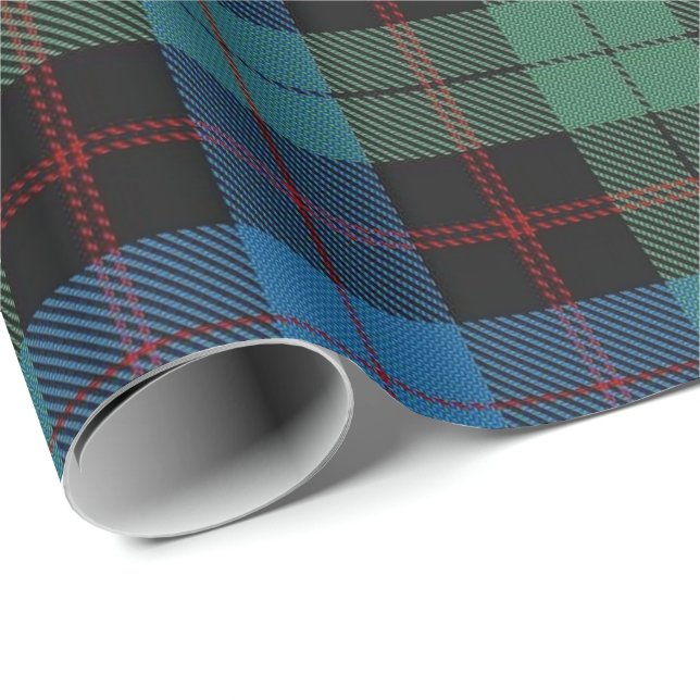 Tartan för klanGuthrie skott Presentpapper (Rullad Hörn)
