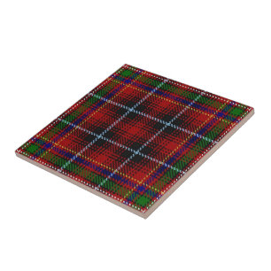 Tartan för klanInnes skotsk uttryck Kakelplatta