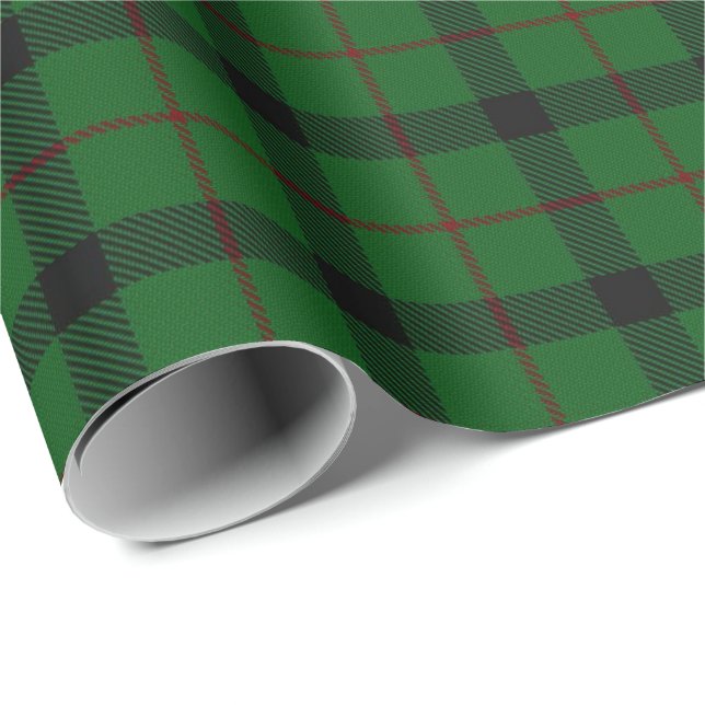 Tartan för klanKincaid skott Presentpapper (Rullad Hörn)