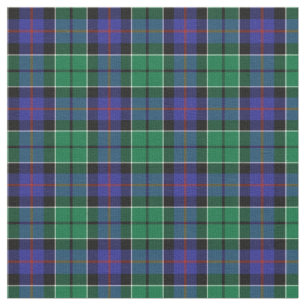 Tartan för klanLeslie jakt Tyg