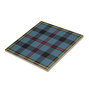 Tartan för klanMacCrimmon skotsk uttryck Kakelplatta