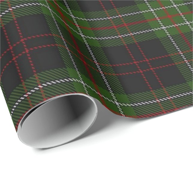 Tartan för klanMacDiarmid skott Presentpapper (Rullad Hörn)