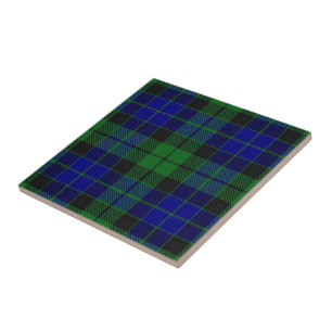 Tartan för klanMacKay skotsk uttryck Kakelplatta