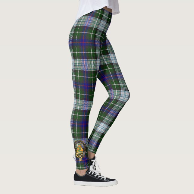 Tartan för klanMacKenzie klänning - med Leggings (Höger)