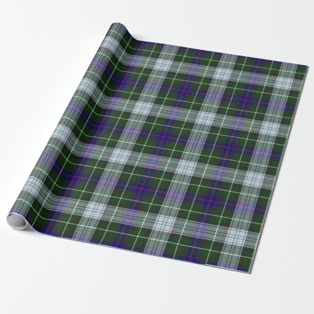 Tartan för klanMacKenzie klänning Presentpapper (Utrullad)