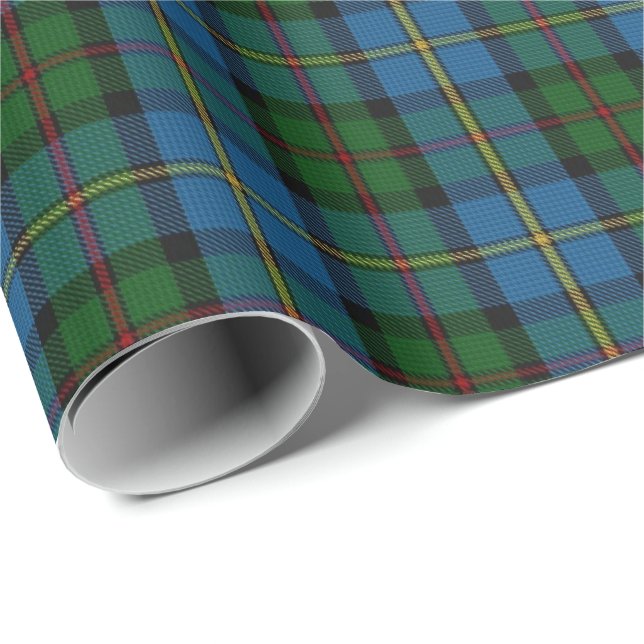 Tartan för klanMacLeod skott Presentpapper (Rullad Hörn)