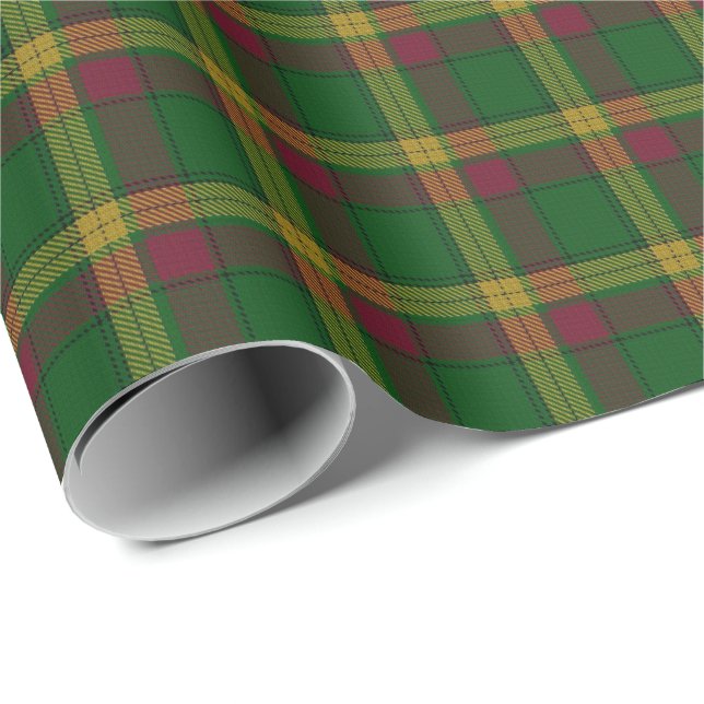 Tartan för klanMacMillan skott Presentpapper (Rullad Hörn)