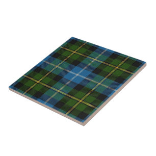 Tartan för klanMacNeil skotsk uttryck Kakelplatta
