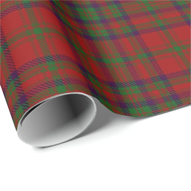 Tartan för klanMatheson skott Presentpapper (Rullad Hörn)