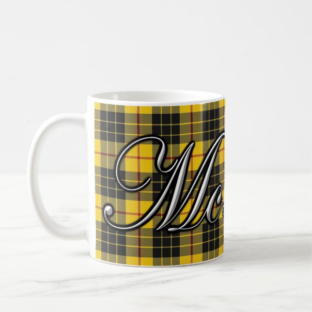 Tartan för klanMcLeod MacLeod klassiker Kaffemugg (Vänster)