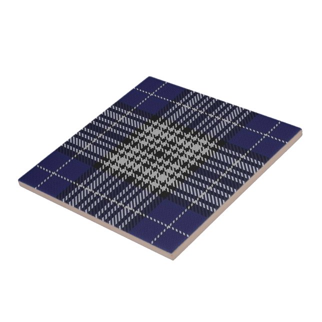 Tartan för klanNapier skotsk uttryck Kakelplatta (Sidan)
