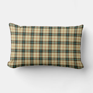 Tartan för provinsen Saskatchewan Kanada Lumbarkudde