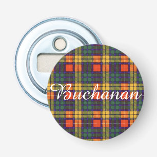 Tartan för skott för Buchanan klanpläd Flasköppnare