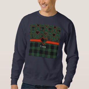 Tartan för skott för Gunn klanpläd Långärmad Tröja