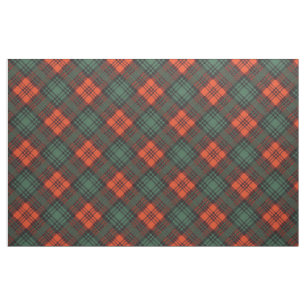 Tartan för skott för Kerr klanpläd Tyg