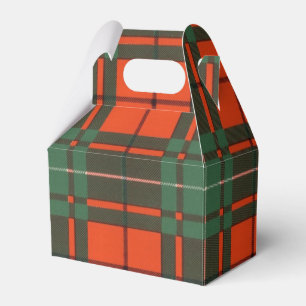 Tartan för skott för Macaulay klanpläd Presentaskar