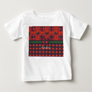 Tartan för skott för Sinclair klanpläd T-shirt