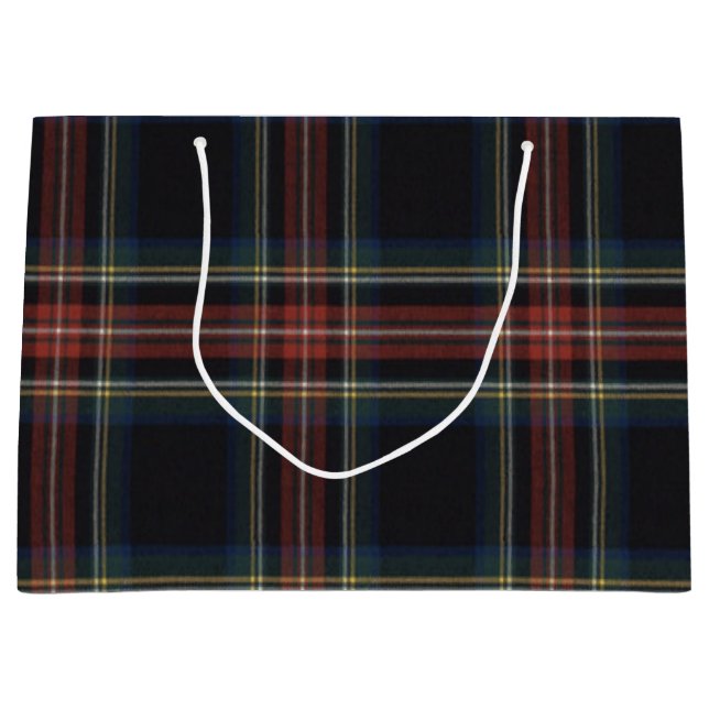 Tartan Gift Bag - stor (Framsidan)