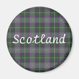 Tartan Gift Magnet - Souvenir of Scotland