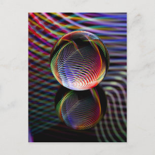 Tartan Glass Boll Vykort