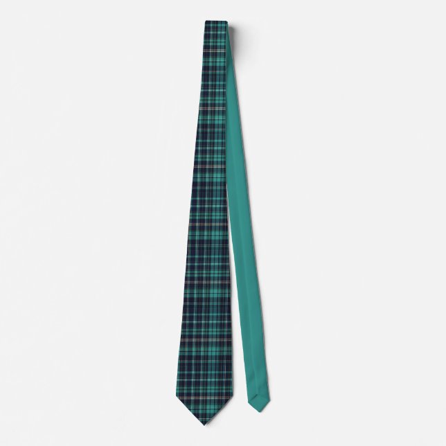 Tartan Grön Slips (Framsida)