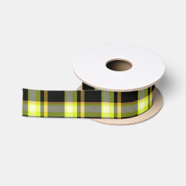 TARTAN HANDFASTSTING RIBBON PERSONLIG NAMN DATUM
